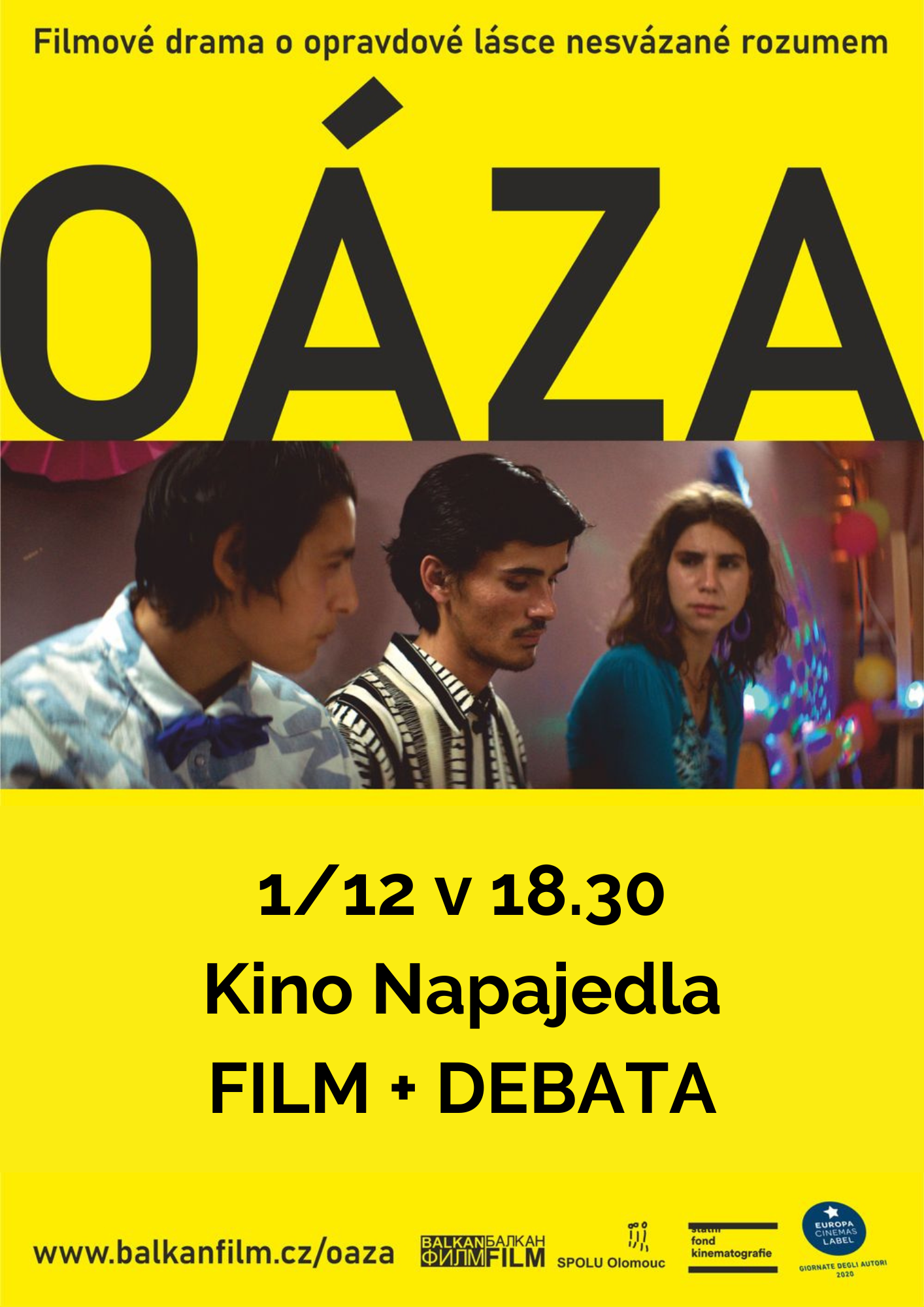 Oáza | film + debata s hosty