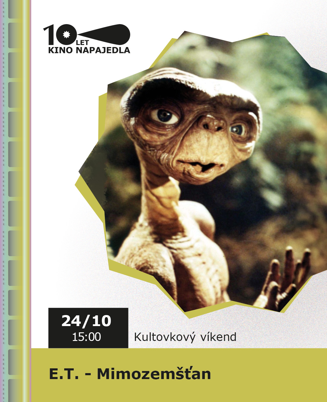 E.T. - Mimozemšťan | KULTOVKOVÝ VÍKEND | 10 LET KINA