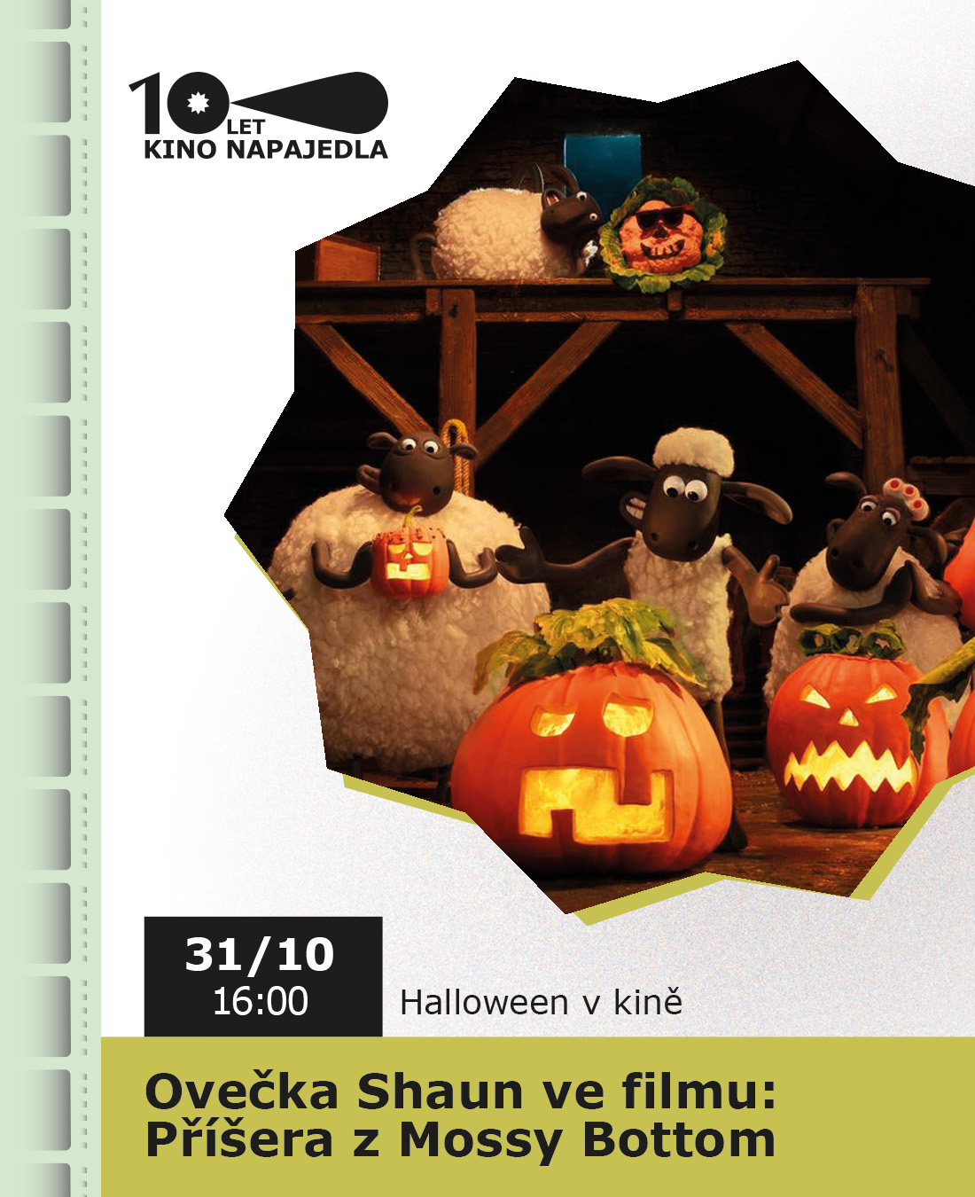 Ovečka Shaun ve filmu: Příšera z Mossy Bottom | HALLOWEEN | 10 LET KINA